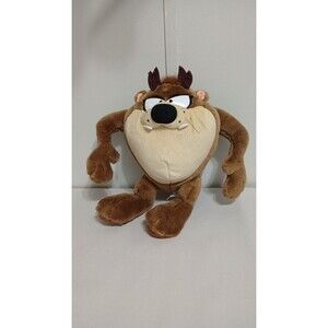 Everyone Loves To Get Applause Tasmanian Devil Plush Taz Space Jam Warner Bros